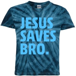 Jesus Saves Bro Kids Tie-Dye T-Shirt