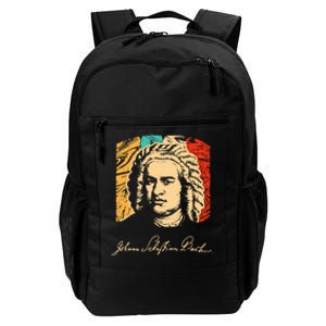 Johann Sebastian Bach Composer Musician Daily Commute Backpack