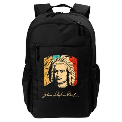 Johann Sebastian Bach Composer Musician Daily Commute Backpack