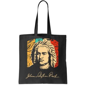 Johann Sebastian Bach Composer Musician Tote Bag