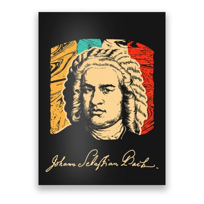 Johann Sebastian Bach Composer Musician Poster