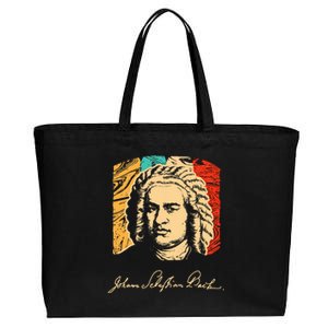 Johann Sebastian Bach Composer Musician Cotton Canvas Jumbo Tote