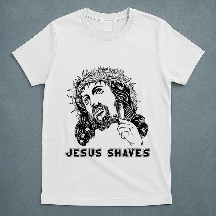 Jesus Shave Christian God Bible Cross Faith T-Shirt
