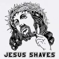Jesus Shave Christian God Bible Cross Faith T-Shirt