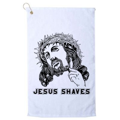 Jesus Shave Christian God Bible Cross Faith Golf Towel