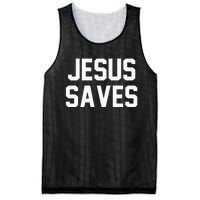 Jesus Saves Christian Faith Trust In God Lord Christ Mesh Reversible Basketball Jersey Tank