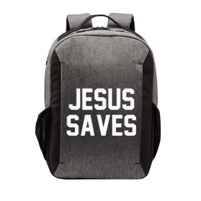 Jesus Saves Christian Faith Trust In God Lord Christ Vector Backpack