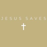 Jesus Saves Cross Subtle Christian Minimal Religious Faith Cooling Performance Crew T-Shirt