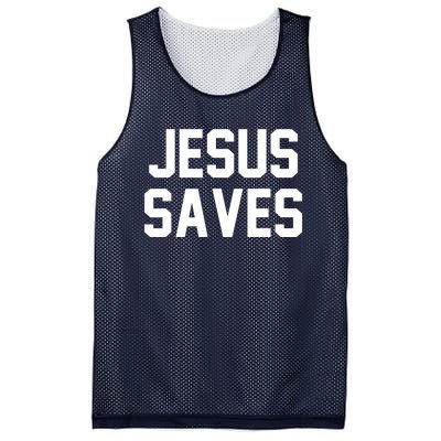 Jesus Saves Christian Faith Trust In God Lord Christ Mesh Reversible Basketball Jersey Tank