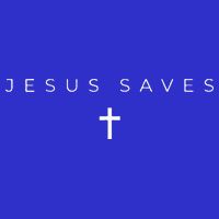 Jesus Saves Cross Subtle Christian Minimal Religious Faith Long Sleeve Shirt