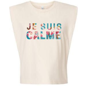 Je Suis Calme Garment-Dyed Women's Muscle Tee