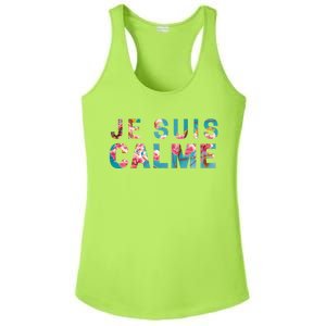 Je Suis Calme Ladies PosiCharge Competitor Racerback Tank