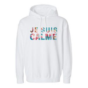 Je Suis Calme Garment-Dyed Fleece Hoodie