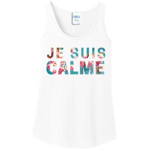 Je Suis Calme Ladies Essential Tank