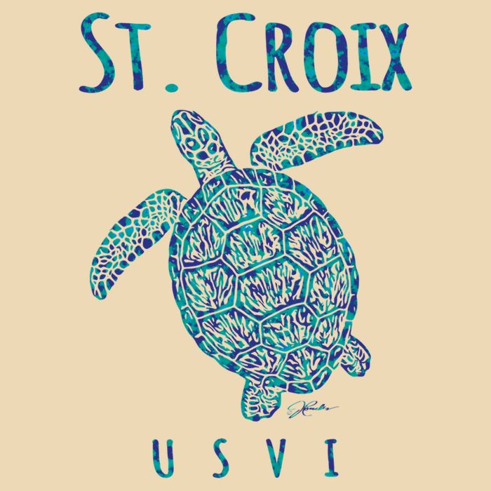 JCombs: St. Croix, USVI, Sea Turtle, Beach Bag