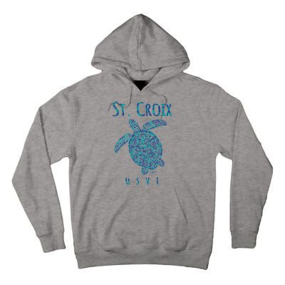 JCombs: St. Croix, USVI, Sea Turtle, Beach Tall Hoodie