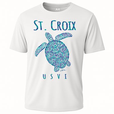 JCombs: St. Croix, USVI, Sea Turtle, Beach Performance Shirt