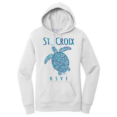 JCombs: St. Croix, USVI, Sea Turtle, Beach Women's Pullover Hoodie
