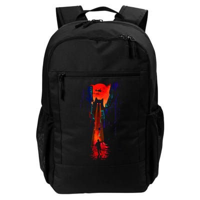 Japanese Sunset Catzilla Backpack