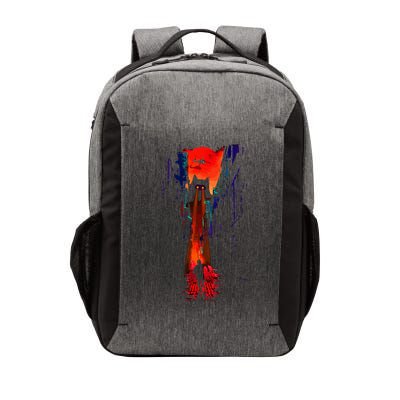Japanese Sunset Catzilla Vector Backpack