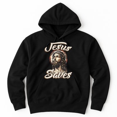 Jesus Saves Christian faith Religious God Believer Hoodie