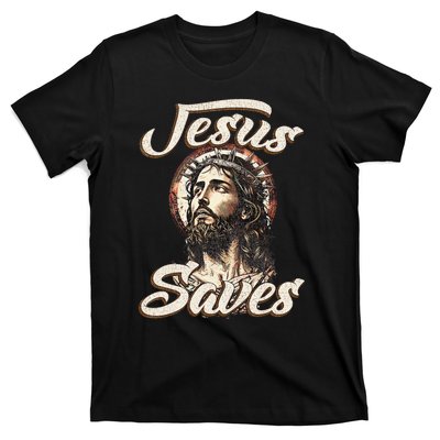 Jesus Saves Christian faith Religious God Believer T-Shirt