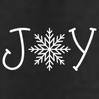 Joy Snowflake Christmas 12oz Stainless Steel Coffee Mug