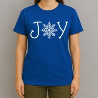 Joy Snowflake Christmas T-Shirt
