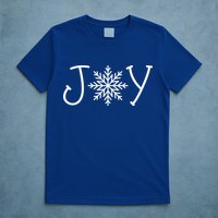 Joy Snowflake Christmas T-Shirt