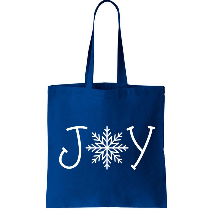 Joy Snowflake Christmas Bag