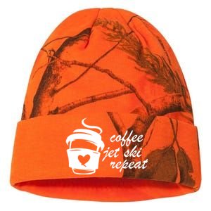 Jet Skiing Coffee Jet Ski Repeat Jet Ski Lover Gift Kati Licensed 12" Camo Beanie