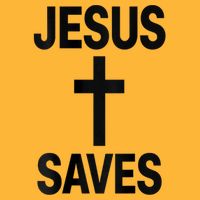 Jesus Saves Christian - Front And Back Design  Sustainable Knit Beanie