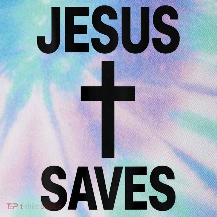 Jesus Saves Christian - Front And Back Design  Legacy Tie Dye Trucker Hat