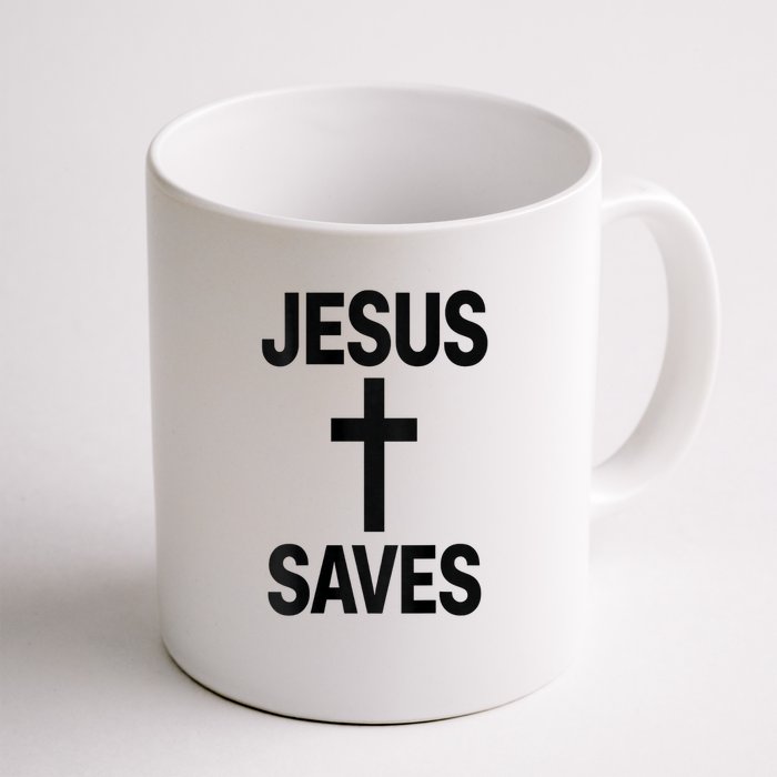 Jesus Saves Christian - Front And Back Design  Mug