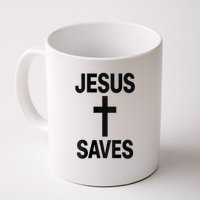Jesus Saves Christian - Front And Back Design  Mug