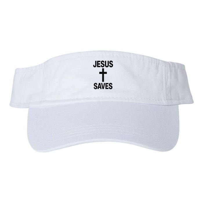Jesus Saves Christian - Front And Back Design  Visor