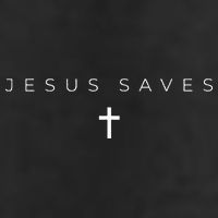 Jesus Saves Cross Subtle Christian Minimal Religious Faith Tumbler