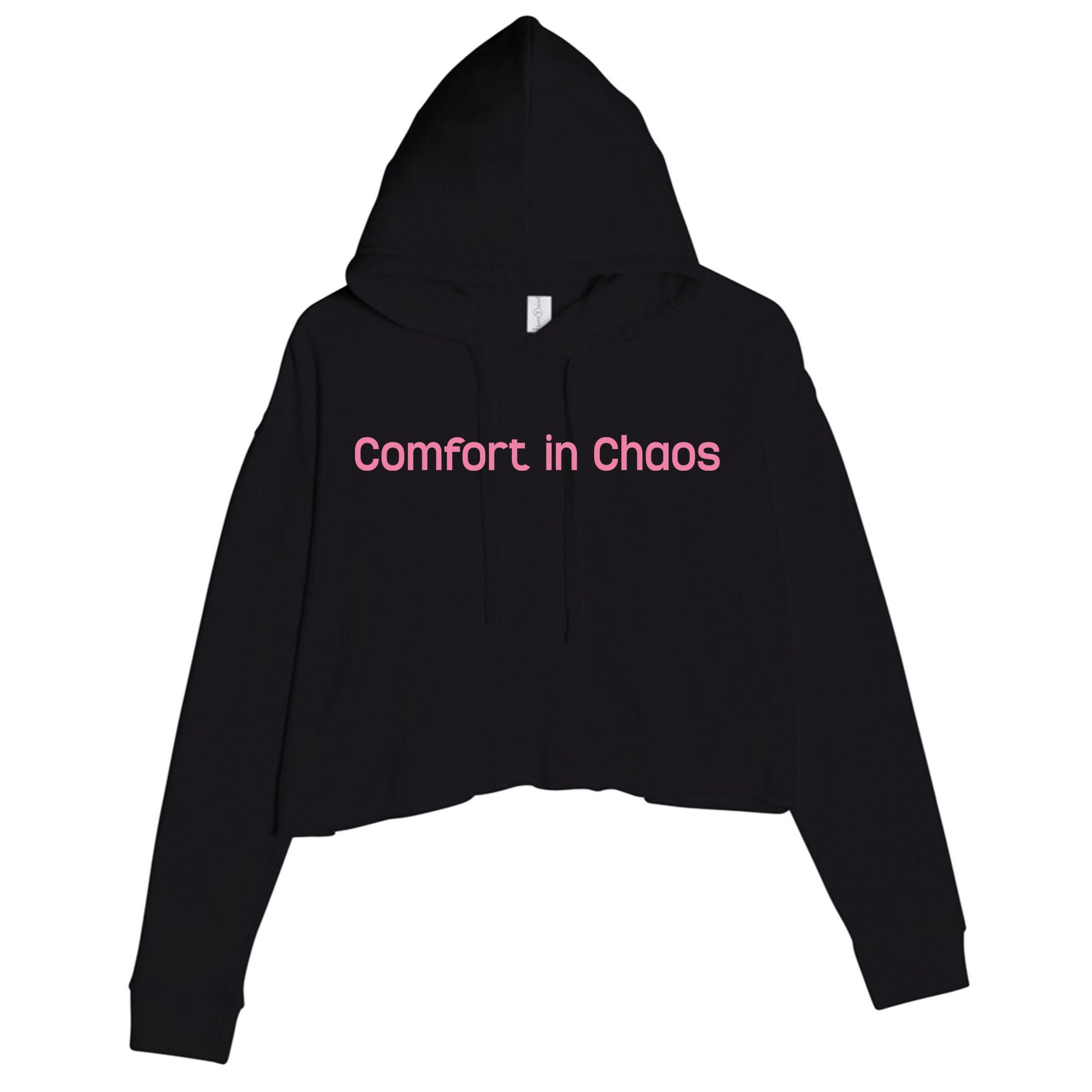 John Summit Comfort In Chaos Crop Fleece Hoodie