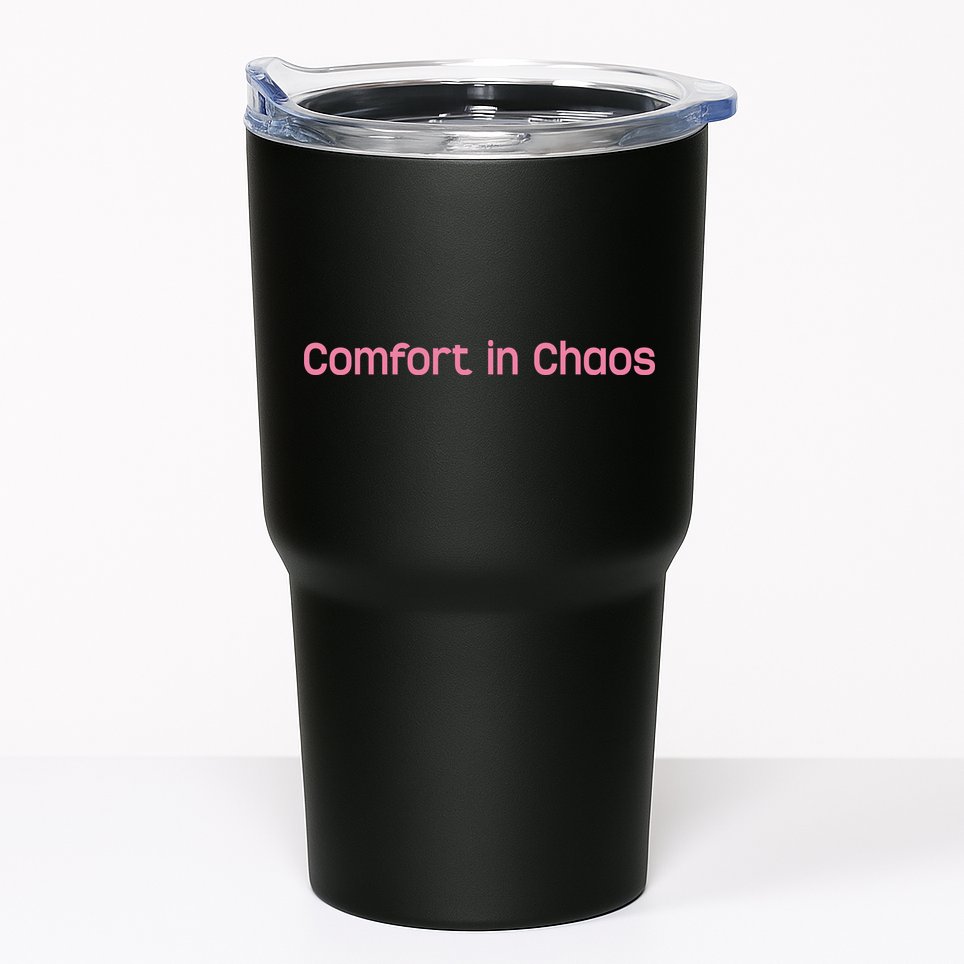 John Summit Comfort In Chaos Tumbler