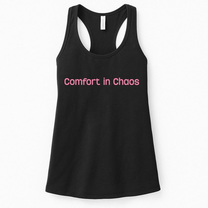John Summit Comfort In Chaos Womens Tank Top