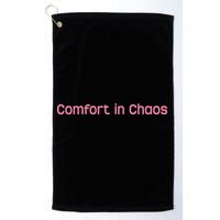 John Summit Comfort In Chaos Golf Towel
