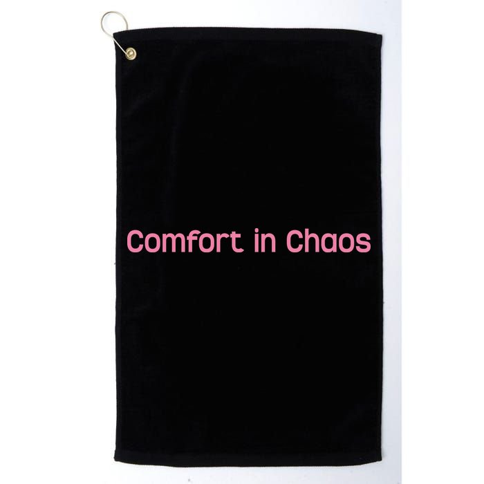 John Summit Comfort In Chaos Golf Towel