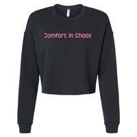 John Summit Comfort In Chaos Cropped Pullover Crew