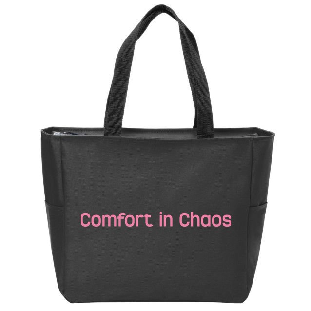 John Summit Comfort In Chaos Zip Tote Bag
