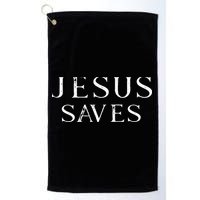 Jesus Saves Christian Jesus Yeshua Golf Towel