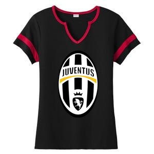 Juventus Sports Club Logo Ladies Halftime Notch Neck Tee