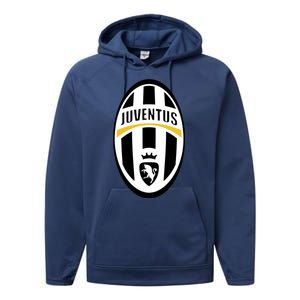 Juventus Sports Club Logo Performance Fleece Hoodie