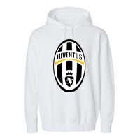 Juventus Sports Club Logo Garment-Dyed Fleece Hoodie