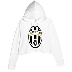 Juventus Sports Club Logo Crop Fleece Hoodie