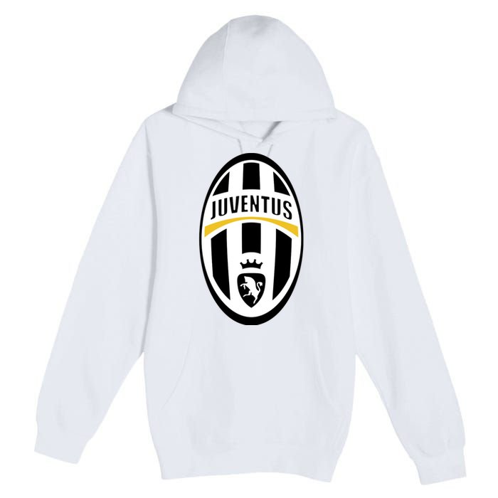 Juventus Sports Club Logo Premium Pullover Hoodie